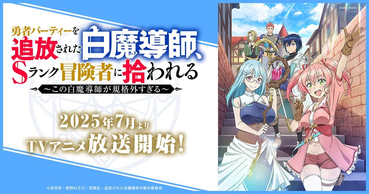 WHITE001.webp 被驅逐出勇者隊伍的白魔導師被S級冒險者撿到第1~12話(已完結)(贈品區)